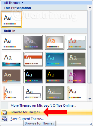 How to create a Slide Master on PowerPoint - Create a new theme for the slide Picture 14