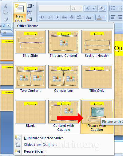 How to create a Slide Master on PowerPoint - Create a new theme for the slide Picture 9