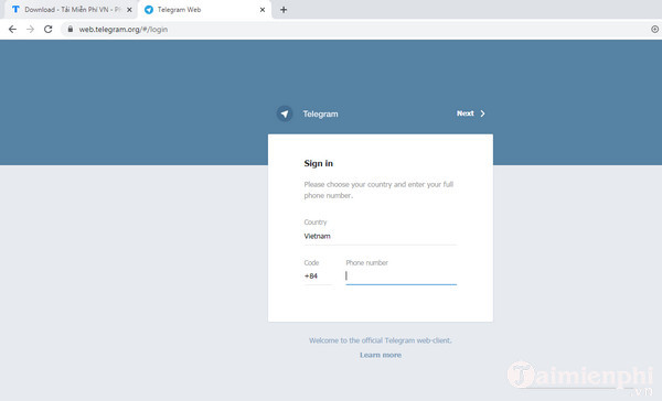 How to create a Telegram account on computer and phone Picture 1