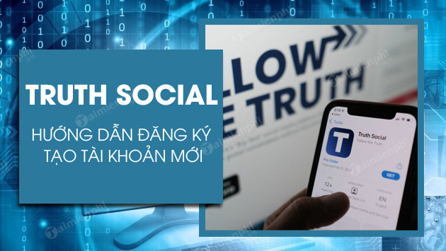 Picture 1 of How to create a Truth Social account, a new social network.