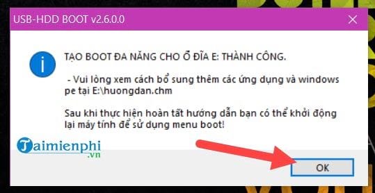 How to create a USB containing Windows 10, 8, 7, XP installation at the same time Picture 11
