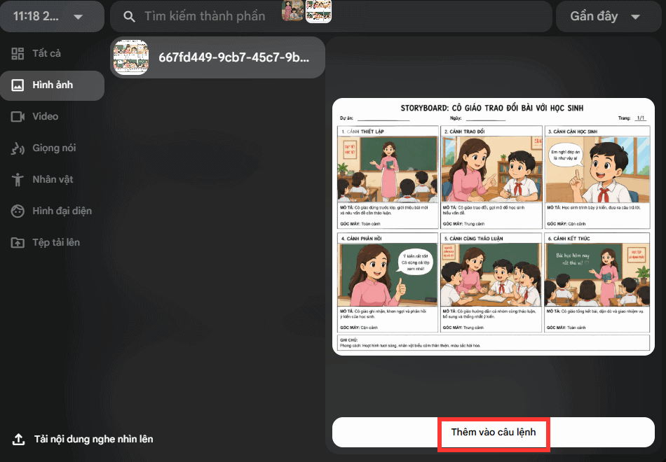 images 8 of How to create a video from photos using a Storyboard on Flow.