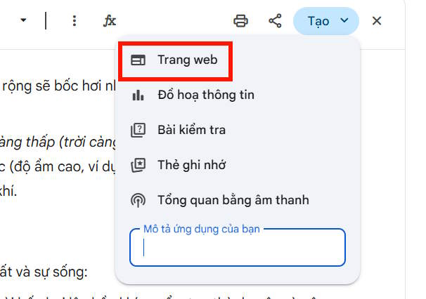 How to create visual lectures with Gemini Canvas Picture 3