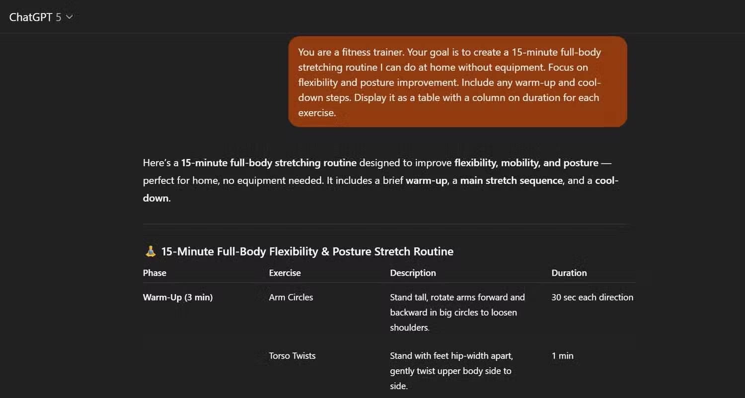 How to create a ChatGPT prompt that works in all cases. Picture 4
