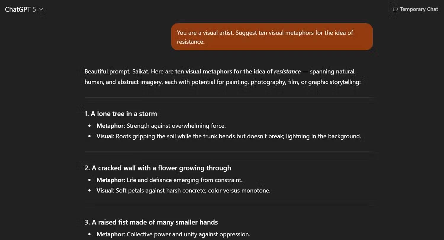 How to create a ChatGPT prompt that works in all cases. Picture 5