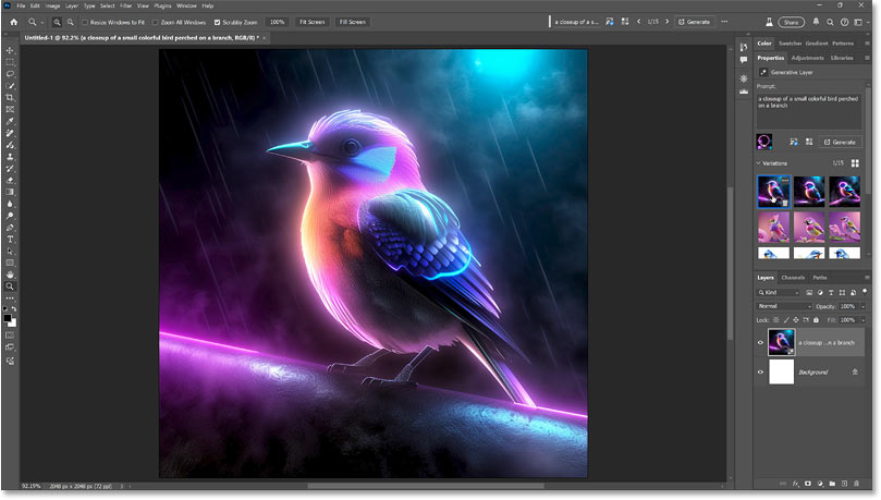How to create AI images in Photoshop using Adobe Firefly Picture 33