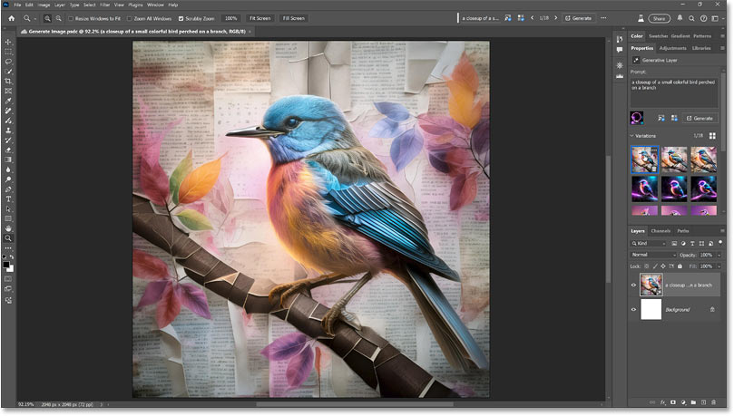 How to create AI images in Photoshop using Adobe Firefly Picture 39