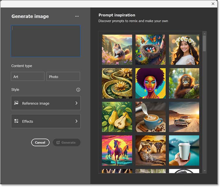 How to create AI images in Photoshop using Adobe Firefly Picture 9