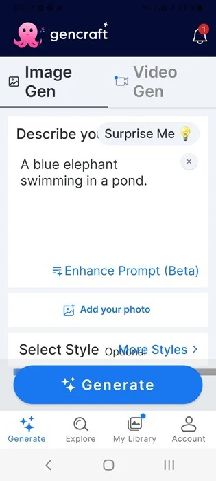 How to create AI wallpapers on Android Picture 4
