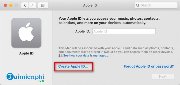 How to create an Apple ID, register for an Apple ID Store iPhone account Picture 1