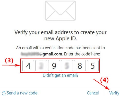 How to create an Apple ID, register for an Apple ID Store iPhone account Picture 14