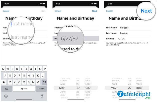 How to create an Apple ID, register for an Apple ID Store iPhone account Picture 6