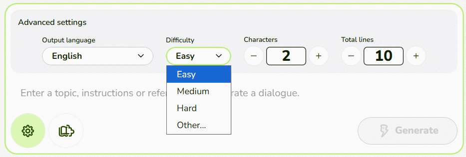images 3 of How to create an English review conversation on Educaplay