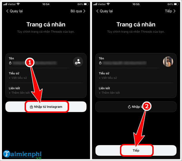 Picture 5 of How to create an Instagram Threads account, register a new Threads account using Instagram.