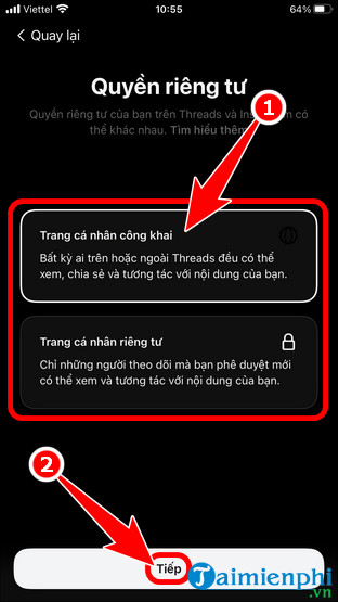 Picture 7 of How to create an Instagram Threads account, register a new Threads account using Instagram.