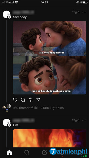 Picture 8 of How to create an Instagram Threads account, register a new Threads account using Instagram.