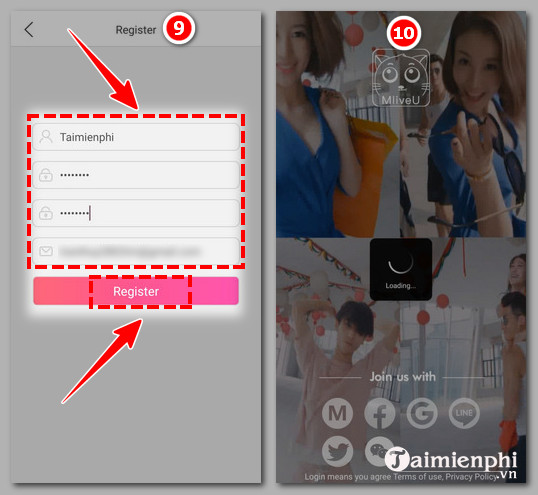 How to create an MLive account on your phone Picture 5