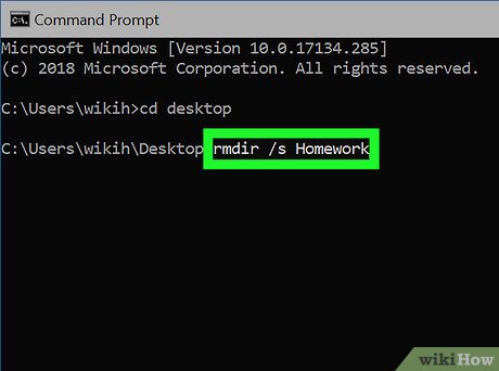 How to Create and Delete Files or Folders from Windows Command Prompt Picture 7