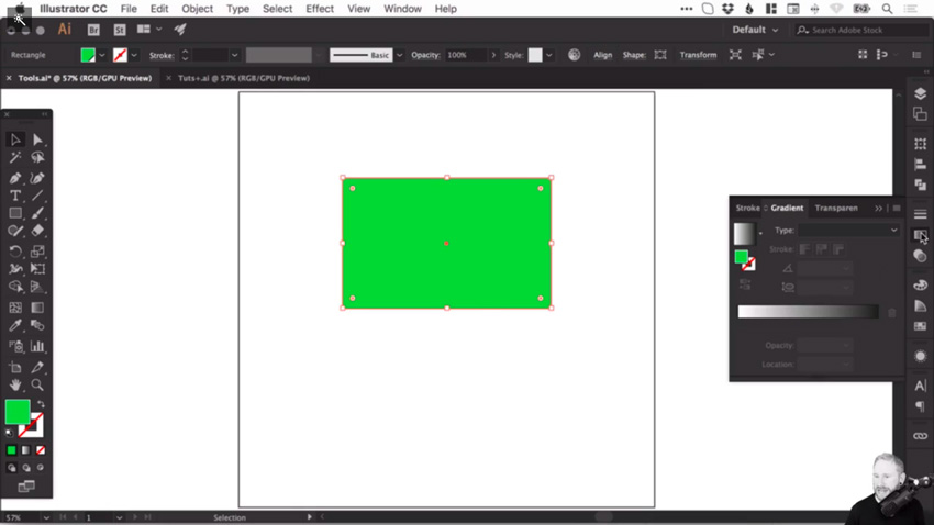 Picture 1 of How to Create and Edit Gradients in Adobe Illustrator