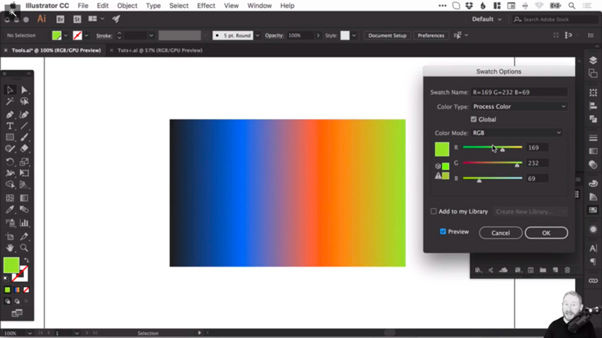 Picture 6 of How to Create and Edit Gradients in Adobe Illustrator