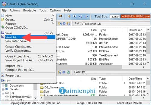 How to create and edit ISO files with UltraISO Picture 6