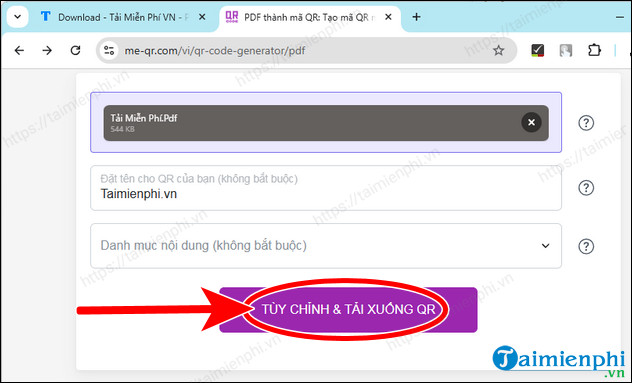 Picture 2 of How to create and upload QR codes for PDF, Word, and Excel documents.