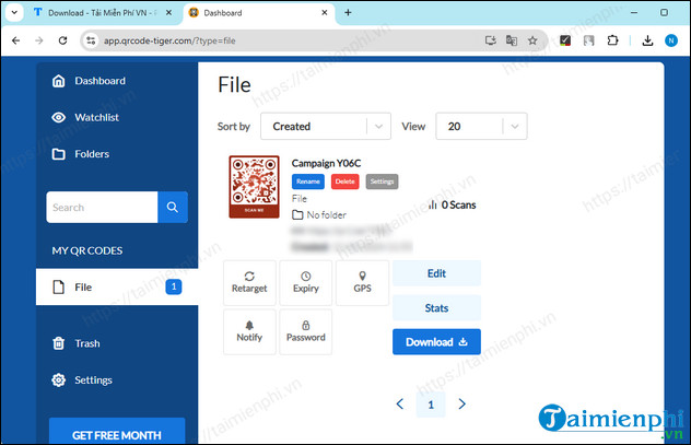 Picture 8 of How to create and upload QR codes for PDF, Word, and Excel documents.