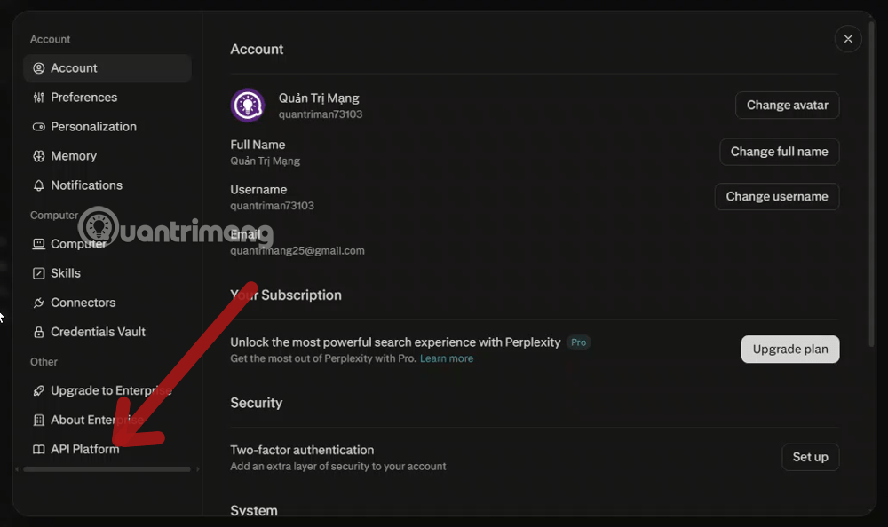 images 3 of How to create API Key Perplexity