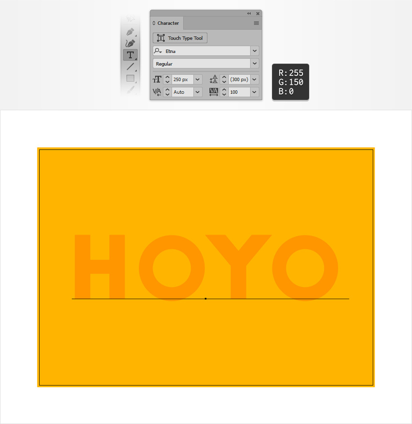 How to create beautiful 3D text using Illustrator Picture 3