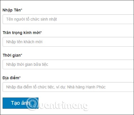 How to create birthday invitations on computer, phone Picture 2