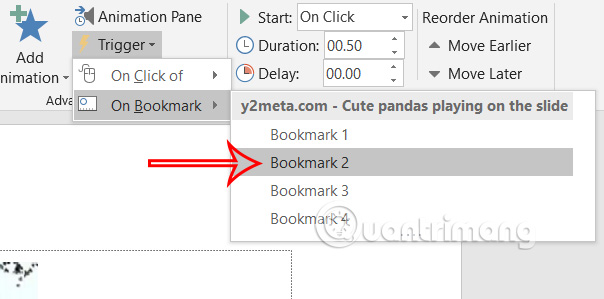 How to create bookmarks for videos in PowerPoint Picture 10