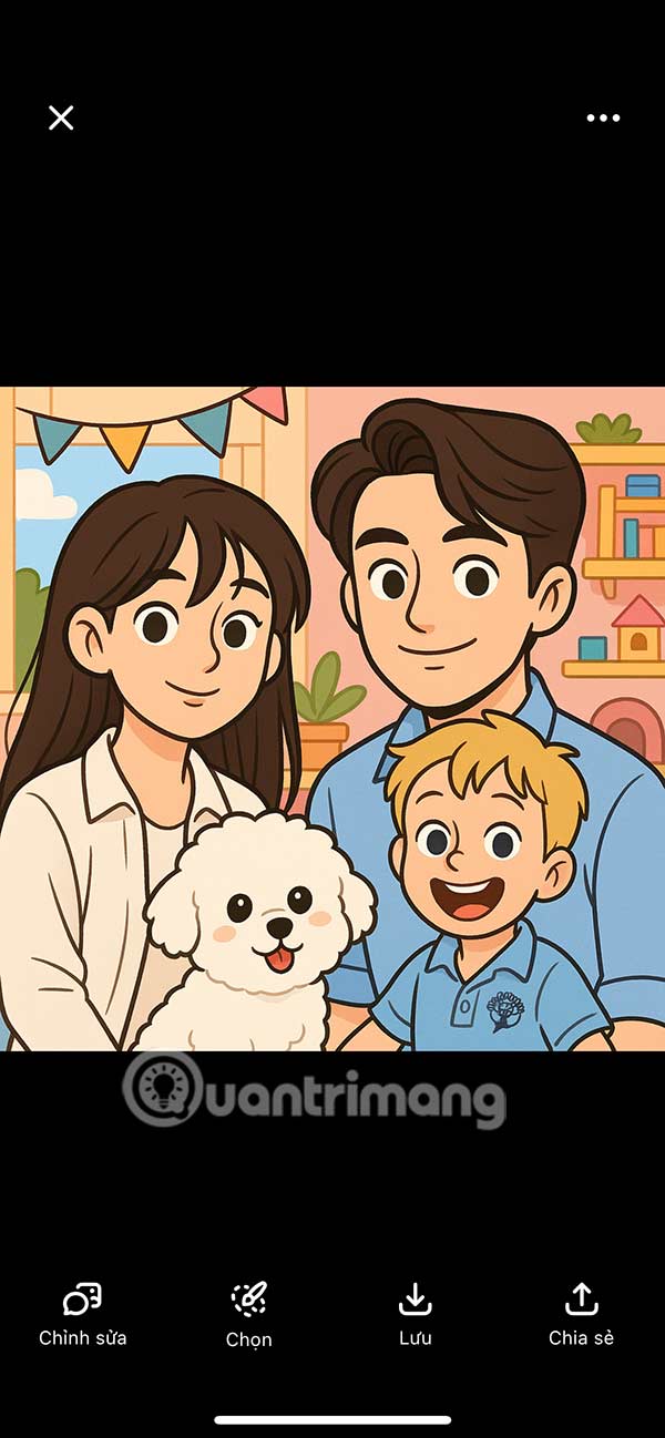 How to create cartoon style family photos on ChatGPT Picture 5