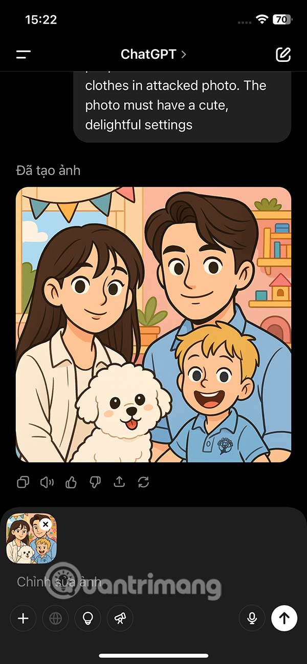 How to create cartoon style family photos on ChatGPT Picture 6