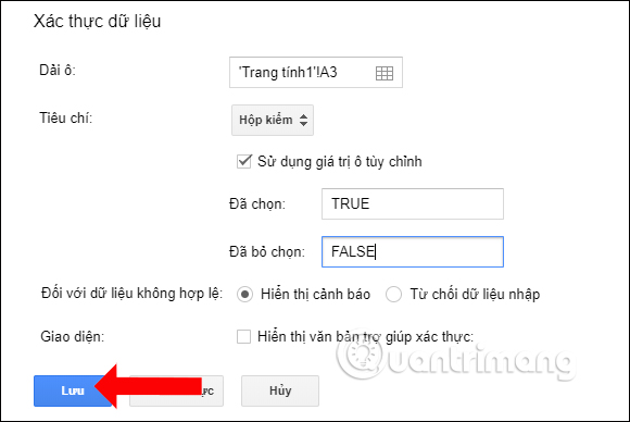 Picture 6 of How to create checkboxes in Google Sheets - Managing content on Google Sheets