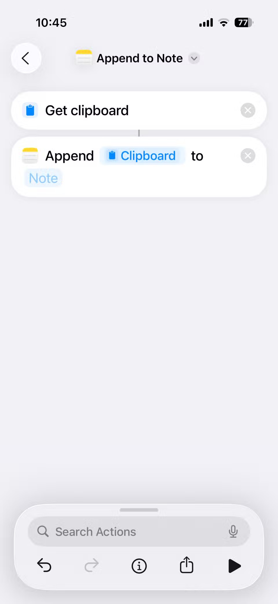 How to Create iPhone Clipboard History with Shortcuts App Picture 3