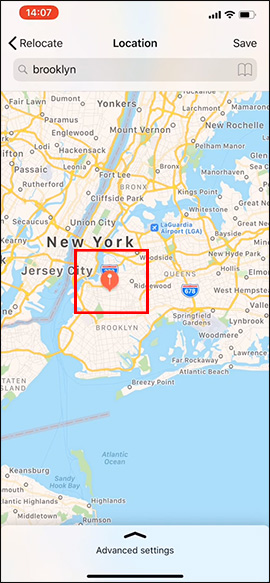 How to create fake location, fake GPS on iPhone - Choose any location Picture 13