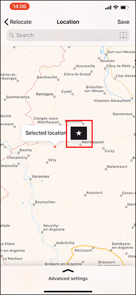 How to create fake location, fake GPS on iPhone - Choose any location Picture 5