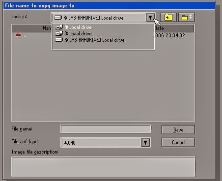 How to create Ghost files on your computer using Norton Ghost Picture 8