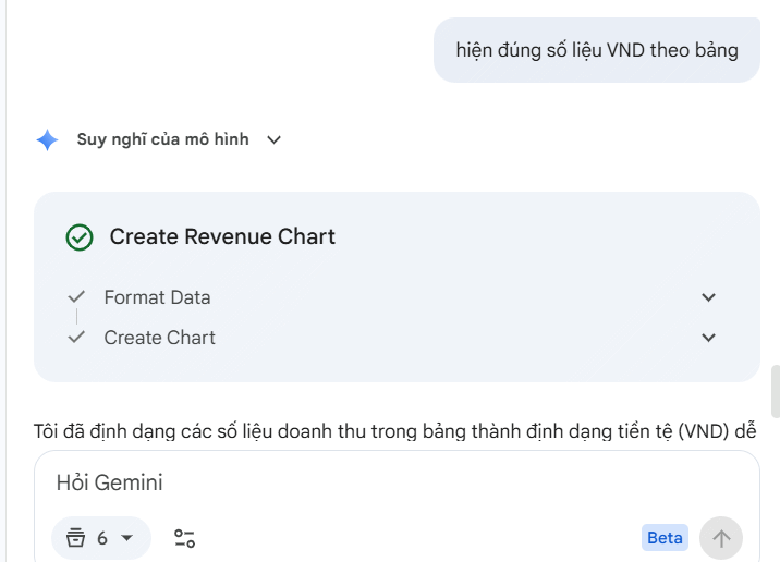 How to create graphs and charts in Google Sheets using Gemini Picture 5