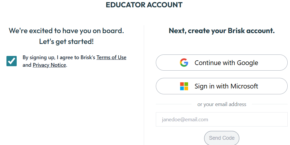 Picture 1 of How to create lesson podcasts using Brisk AI