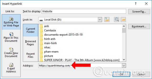 How to create links in PowerPoint - Hyperlink Links Picture 11