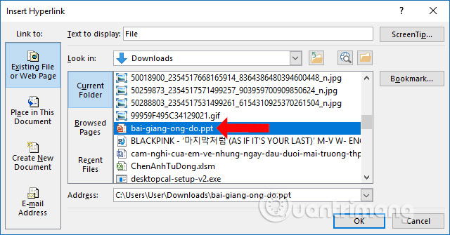 How to create links in PowerPoint - Hyperlink Links Picture 14