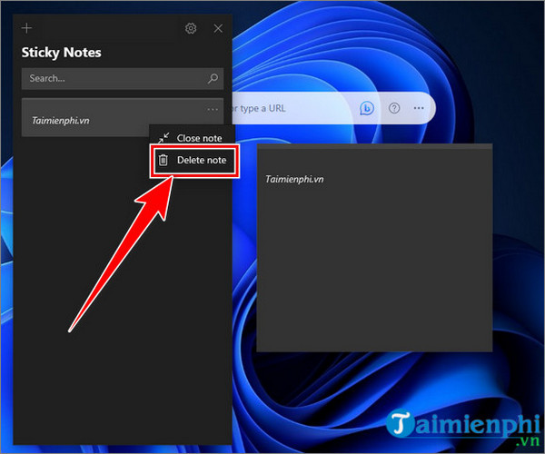 How to create notes on your computer screen using Sticky Notes Picture 9