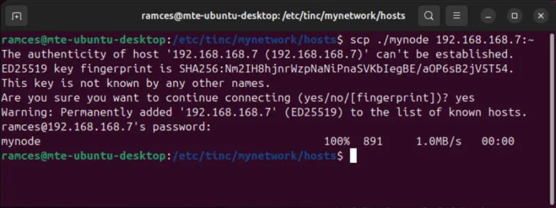 How to Create P2P Mesh VPN with Tinc Picture 12