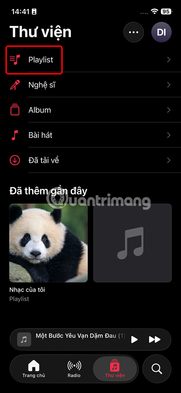 How to create an Apple Music playlist folder Picture 1