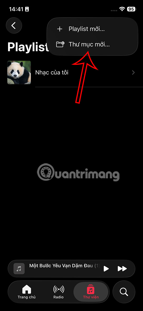 How to create an Apple Music playlist folder Picture 3