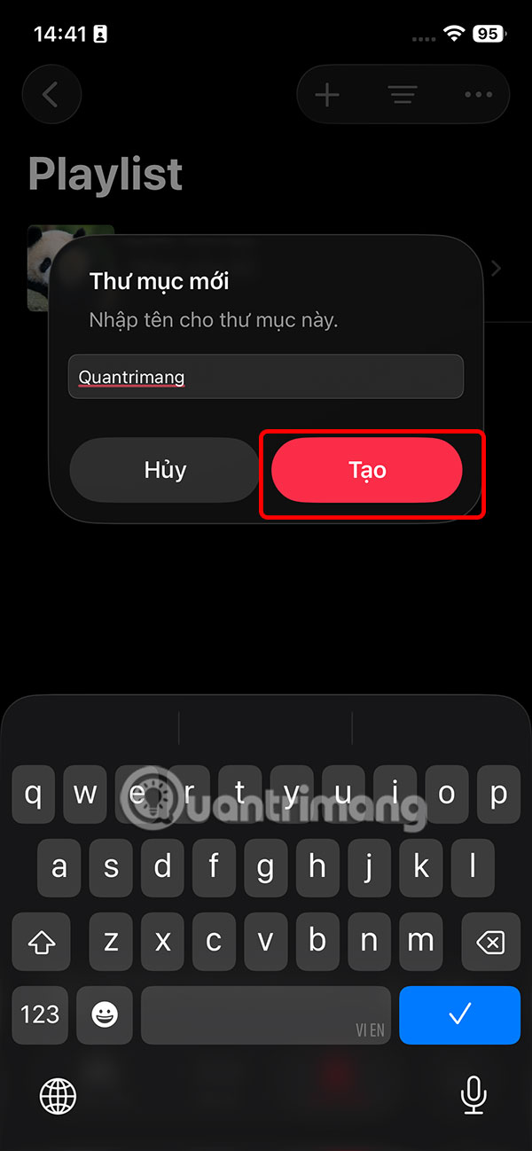 How to create an Apple Music playlist folder Picture 4