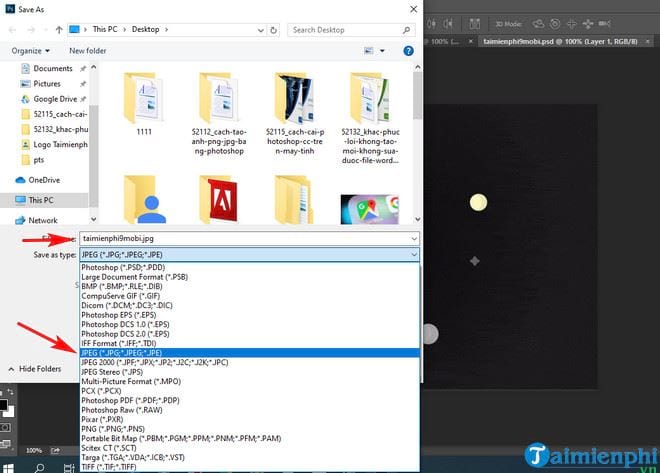 Picture 5 of How to create PNG and JPG images using Photoshop