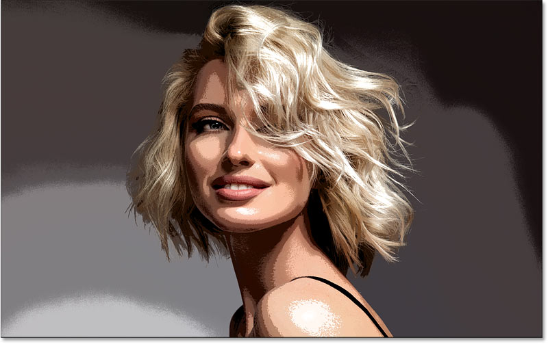 How to create poster effect for photos in Photoshop Picture 16