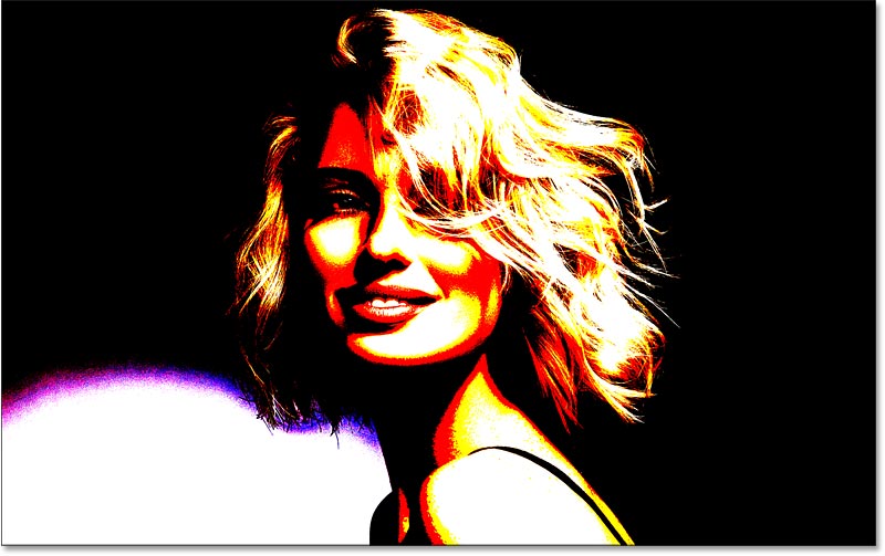 How to create poster effect for photos in Photoshop Picture 9